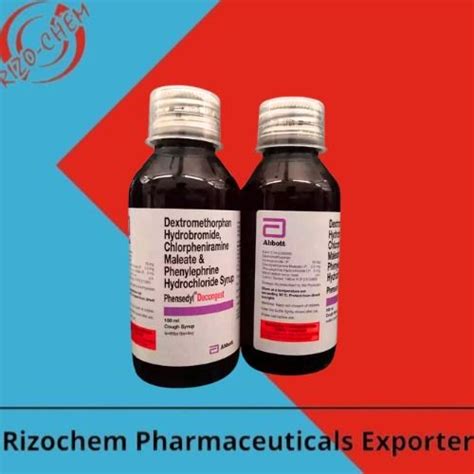 Phensedyl Decongest Syrup 100ml - Top Pharmaceutical Wholesaler Exporter