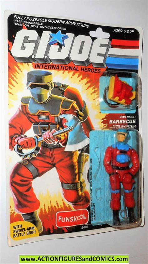 Gi Joe Barbecue 1985 1999 Funskool Hasbro Vintage G I Moc Gi Joe