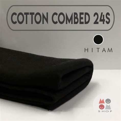 Jual Bahan Kain Kiloan Cotton Combed S Bahan Kaos Warna Hitam Kg