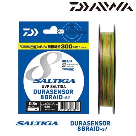 Jual Daiwa UVF Saltiga Durasensor 8Braid Si2 Senar PE Braided Japan