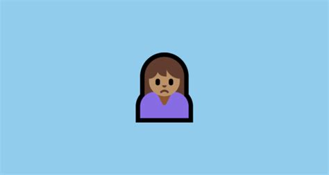 Donna Corrucciata Carnagione Olivastra Emoji On Microsoft Windows