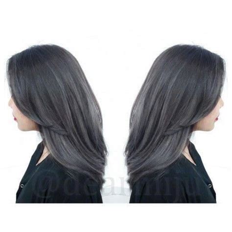 Charcoal Hairstyles Trends For 2016 Hair Color And Cut Beautiful