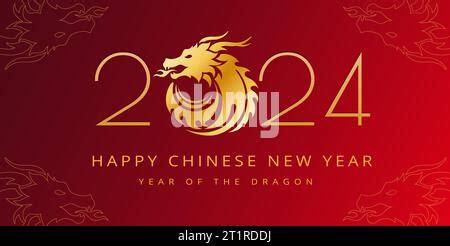 Chinesisches Neujahr Social Media Post Illustration Flat Cartoon