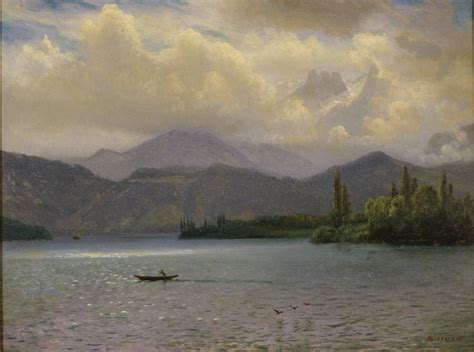 Lake Tahoe California By Albert Bierstadt Useum