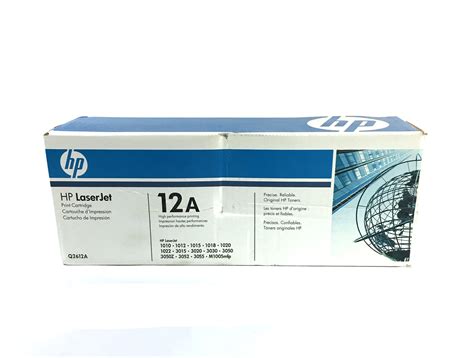 HP Q2612A 12A Black Toner Cartridge - Sealed - Genuine | eBay