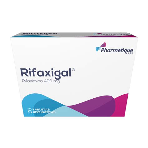 Rifaxigal 400Mg Caja X 6 Tabletas Recubiertas Cruz Verde