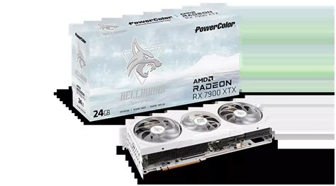 PowerColor Hellhound Spectral White RX 7900 XTX 24GB GDDR6 Graphics