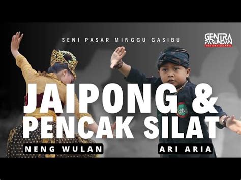 Yang Muda Yang Berkarya Jaipong X Pencak Silat Neng Wulan Dan Ari