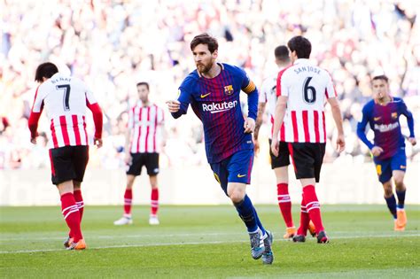 Barcelona Vs Athletic Bilbao La Liga Final Score 2 0 First Half