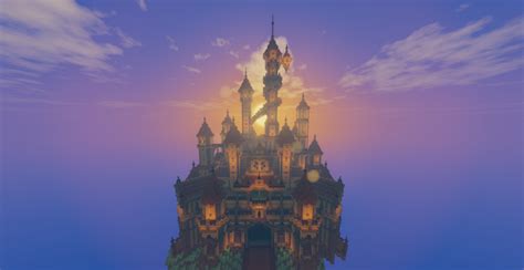 Disneyland inspired magical Castle by PhantasiaWorld Minecraft Map