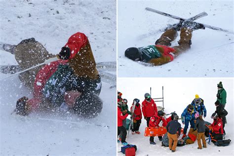 Pro Skier George Mcquinn Knocked Unconscious At Fis World Cup