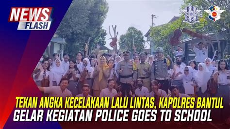 TEKAN ANGKA KECELAKAAN LALU LINTAS KAPOLRES BANTUL GELAR KEGIATAN