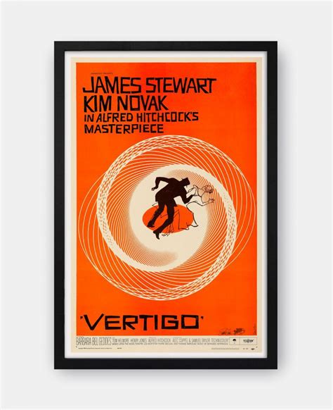 Vertigo (1958) Movie Poster - The Curious Desk