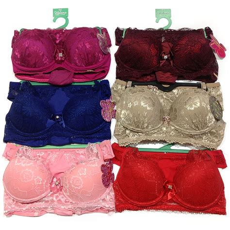 20 Conjunto Lingerie Calcinha Sutiã Bojo Atacado R 390 00 em