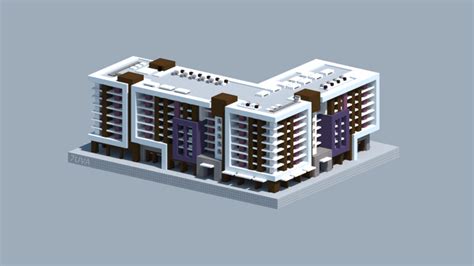 Modern Apartment Building 3 Minecraft Map Artofit