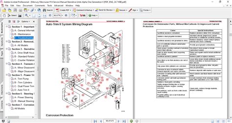 Mercury Mercruiser 14 Sterndrive Units Alpha Onegeneration Ii Service Repair Manual