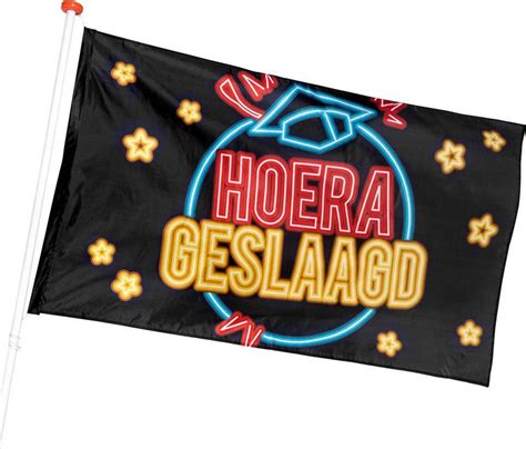 Geslaagd Versier Pakket XXL Geslaagd Voordeel Pakket Geslaagd Vlag