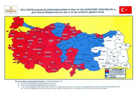 Öğretmen atamalarında tercih zamanı çok önemli olan hizmet bölgesi ve