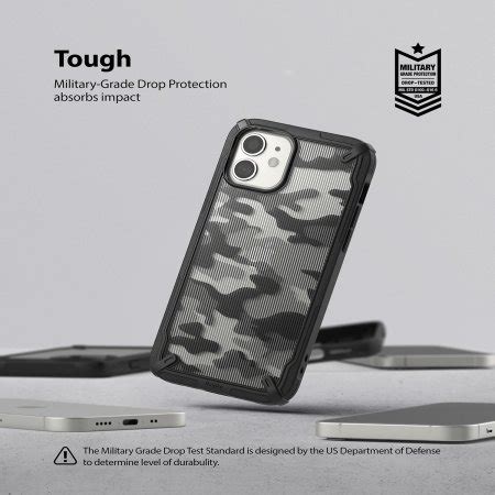 Ringke Fusion X Iphone Mini Case Black Camo