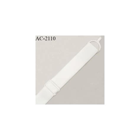 Bretelle lingerie SG mm très haut de gamme avec anneau crochet et barrette couleur