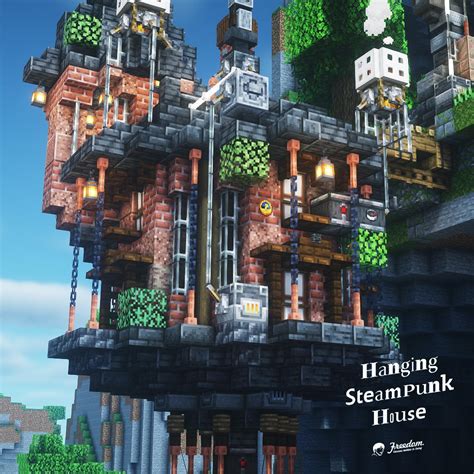 Steampunk House Minecraft Tutorial