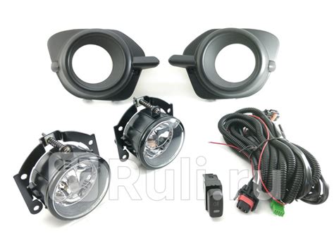 Противотуманные фары (комплект) для Mitsubishi Pajero Sport (2008-2015 ...