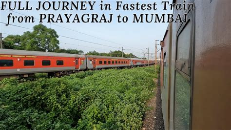 Prayagraj Mumbai Ltt Duronto Express Full Journey In Ac