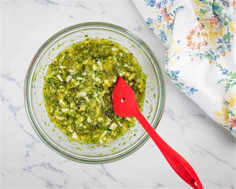 Roasted Tomatillo Salsa Cook What You Love