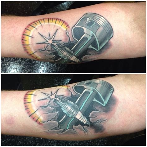 Wrench and Piston Tattoo - Best Tattoo Ideas Gallery