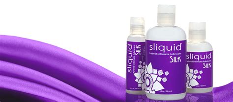 Silk Water Based Silicone Hybrid Personal Lubricant Sliquid Naturals