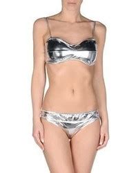 Silver Bikini Tops For Women Lookastic