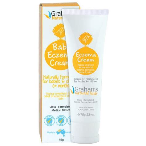 Buy Grahams Natural Baby Eczema Cream 75g Online at Chemist Warehouse®