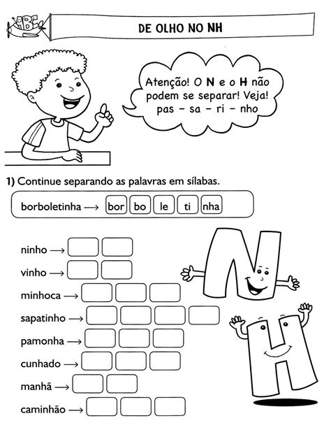 Cinco Palavras Com Nh - Cinco Palavras Com Nh - ZULEDU
