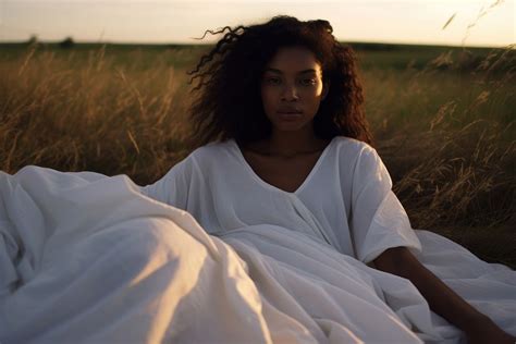 Black woman blanket outdoors portrait. | Free Photo - rawpixel