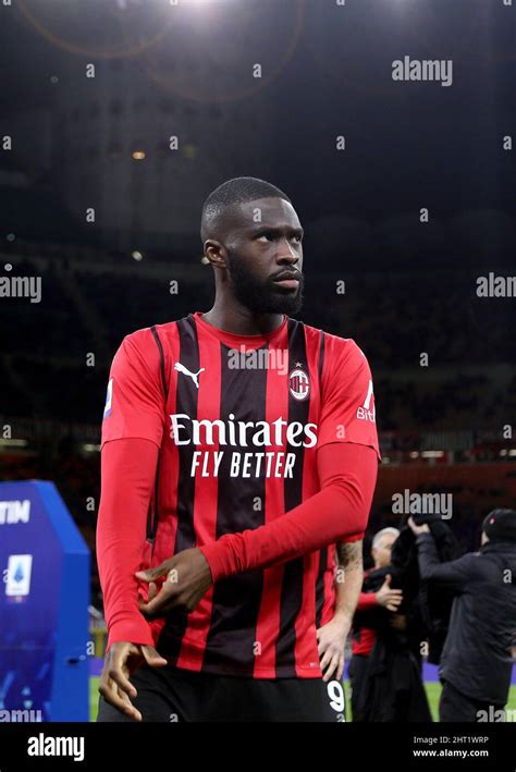 Fikayo Tomori of AC Milan during the 2021/22 Serie A football match ...