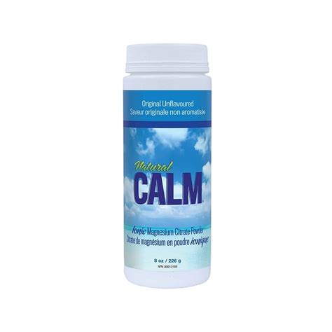 Natural Calm – Unflavoured – Fleur Sauvage – Aliments Naturels