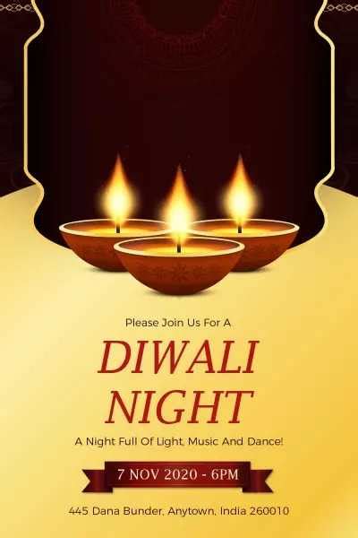 100 Diwali Party Invitations That Will Make Your Celebration Shine