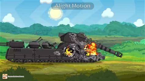 Cartoon Tank Part 2 Homeanimations Youtube