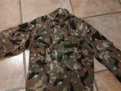 Uniforme Divisa Mimetica Battaglione San Marco Marina Esercito Vegetata