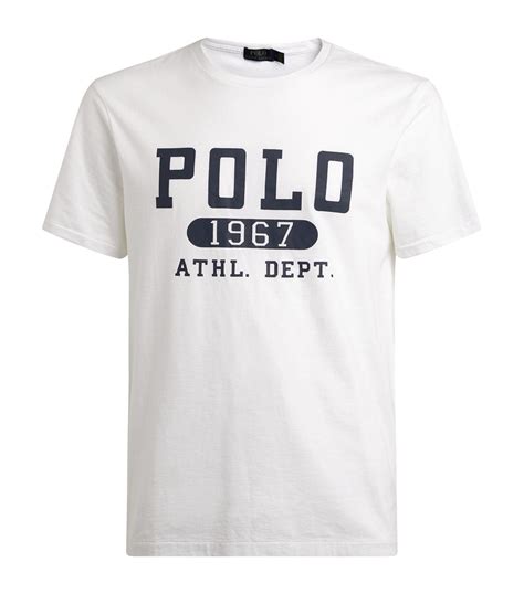 Ralph Lauren Polo 1967 T Shirt In White For Men Lyst Canada