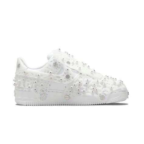 Nike Air Force 1 Low Swarovski Retroreflective Crystals White W Nike