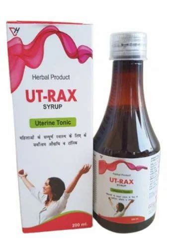 200ml Herbal Uterine Tonic Syrup Packaging Type Bottle At Rs 26 Bottle In Pakur