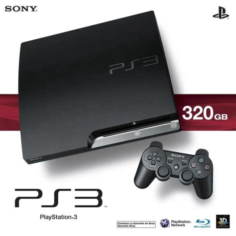 Playstation 3 Sony 320Gb Preto 2 Controles Jogo No Shoptime