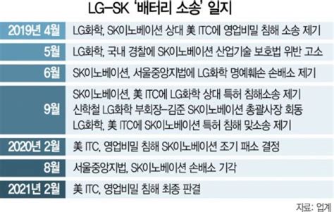 Lg 배터리 소송 이겼다···sk가 노리는 다음 수는종합 네이트 뉴스