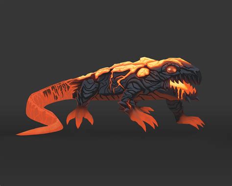 Fire Salamander Elemental