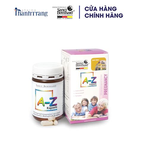 Viên uống Vitamin tổng hợp A Z Kapseln Sanct Bernhard Shopee Việt Nam