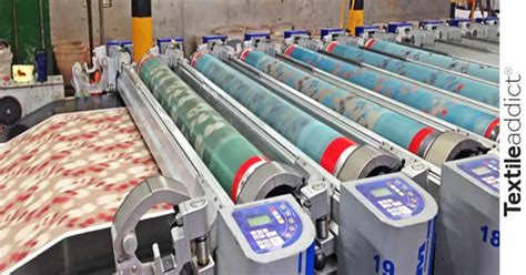 Limpression Rotative Cadre Rotatif Au Cylindre Textile Addict