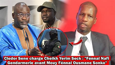 Cledor Sene charge Cheikh Yerim Seck Fénnal Nafi Gendarmerie avant