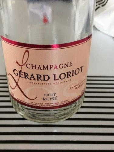 Gerard Loriot Brut Ros Champagne Vivino Us