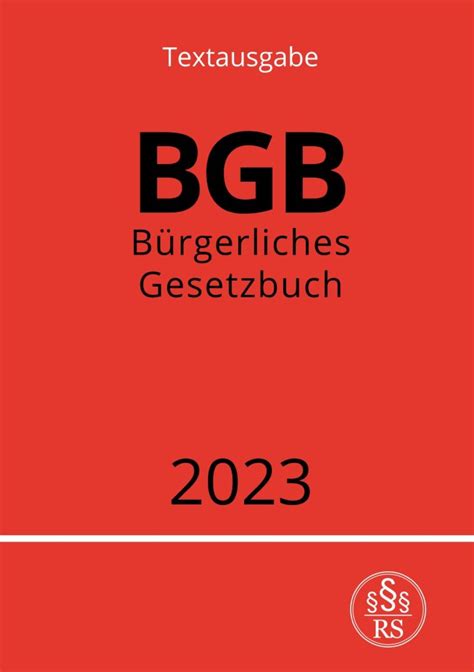 B Rgerliches Gesetzbuch Bgb Online Kaufen